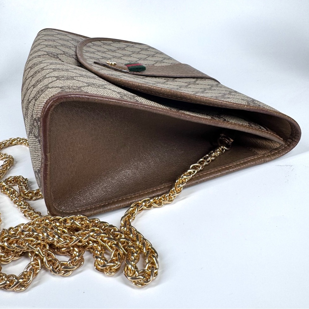 Gucci Large Ophidia Sherry Line Supreme GG Monogram Clutch/crossbody bag - Picture 9 of 16
